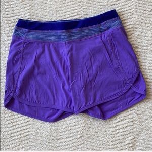 Ivivva Cute Purple Running Shorts (Size 12 Girls)